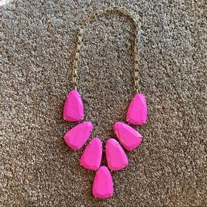 Kendra Scott Harlow Necklace Neon Pink